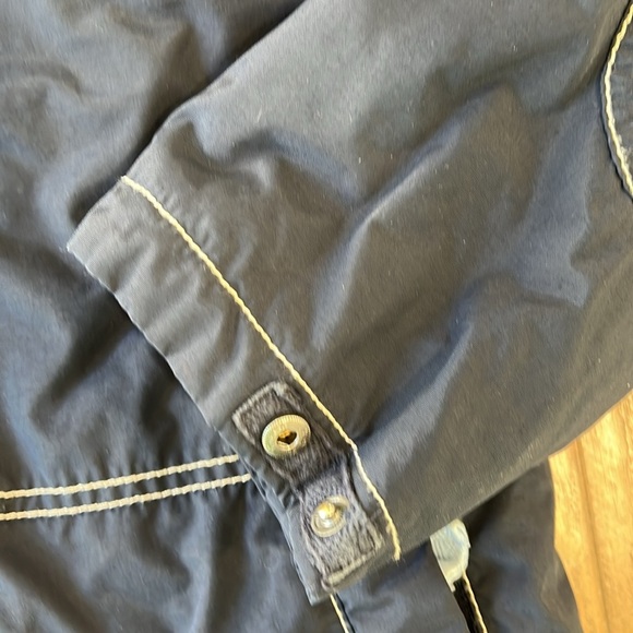 Mini Boden navy fleece lined jacket - Picture 3 of 7